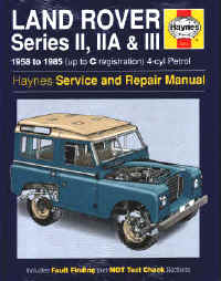 LAND ROVER Series II, IIA & III