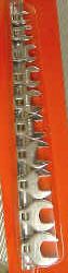 10pce set of 'crowsfoot' spanners�