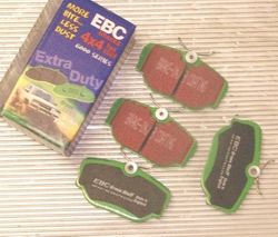 Rear Brake Pads for Range Rover 38A