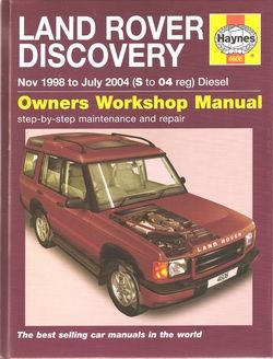 Haynes Manual for Discovery2 with TD5 Engine