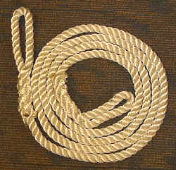 White nylon rope