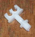 Plastic Double Clip for Brake Pipes