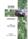 Freelander Workshop Manual 1998 to 2000