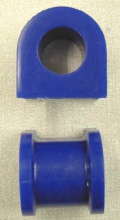 Front anti-roll bar clamp bushes - part set.