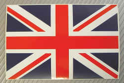 Single Union Jack Decal