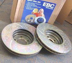 EBC Drilled and Grooved Brake Discs