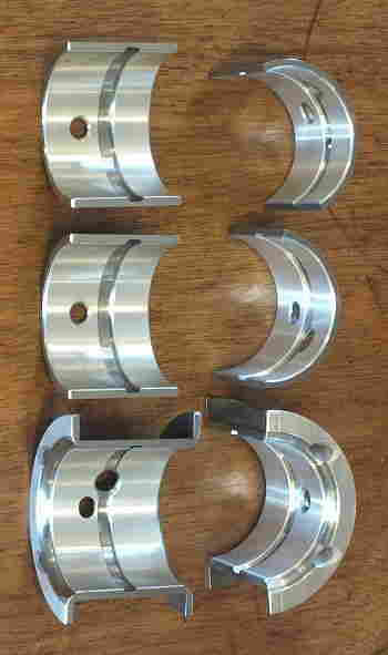 Main Bearings Set - 1.0mm undersize