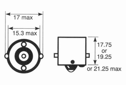 24v 21w Bulb type LLB241