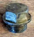 Brass Plug for Detent Spring