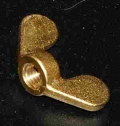Brass Wing Nut 1/4