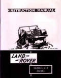 Instruction Manual Land-Rover Series I & II Diesel