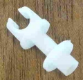 Plastic Single Clip for 1/4