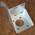 Bracket for Steering box to Bulkhead RHD