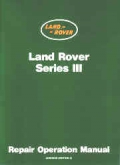 Land Rover Series III Repair Operation Manual