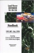 Owners Handbook 1991 to 1994