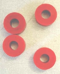 Doughnut type shock absorber bush - part set.