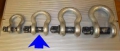 Bow shackle - 3.25 tonne rating