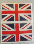 Pair of Union Jack Decals