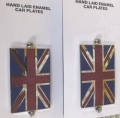 Pair of Union Jack Badges